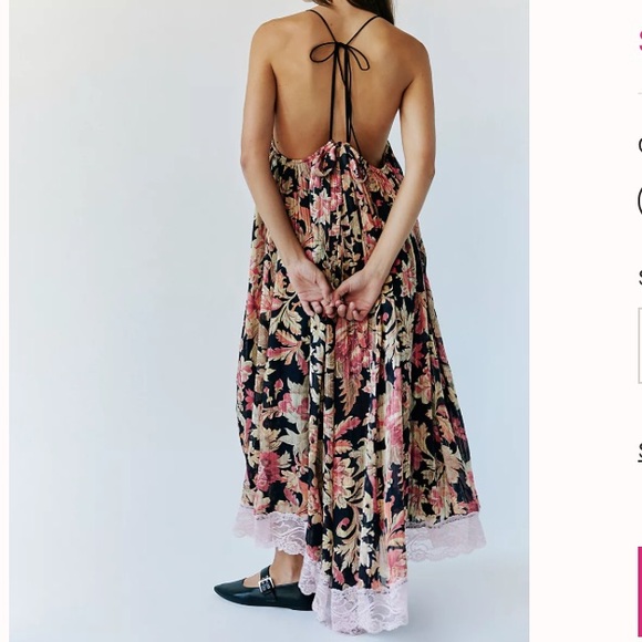 NWT Free People Primmy Printed Midi Dress - Picture 3 of 8